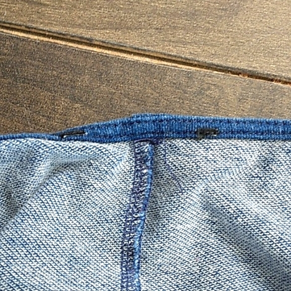 VTG Y2K JEAN COLOR BOHO MUSICFEST COTTON CRISS CROSS SIDES  BODYSUIT WOMANS M - Picture 5 of 5